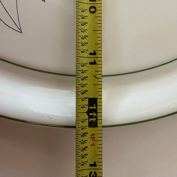 Block Bernarda Watercolors Red Poinsettia, Cake Plate, Goertzen, Serving platter - Picture 6 of 11